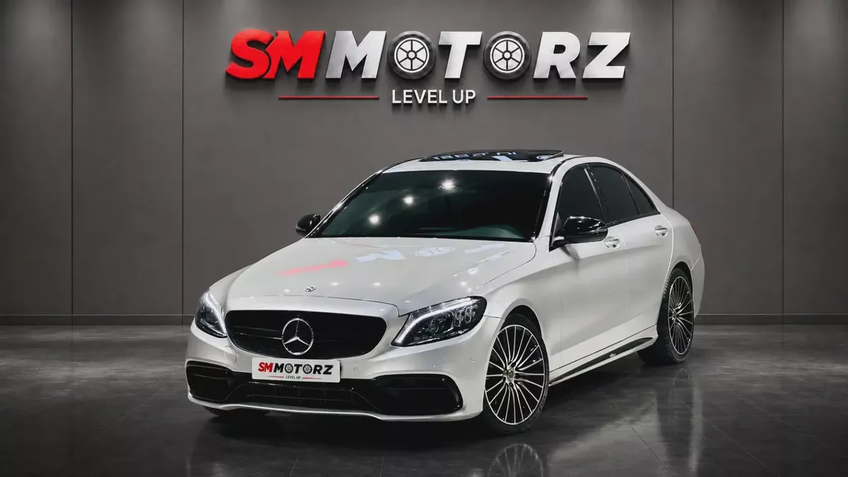 MERCEDES C300 4 MATIC 2020 WITH C63 BODY KIT AND ONE YEAR WARRANTY-1-1