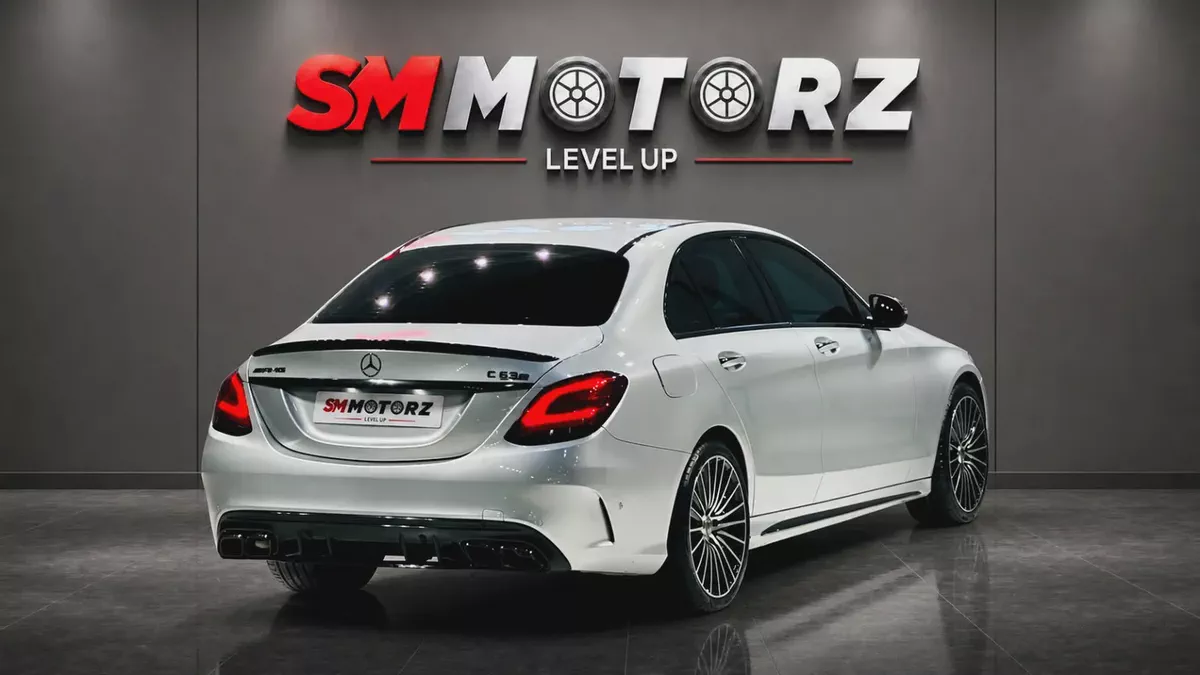 MERCEDES C300 4 MATIC 2020 WITH C63 BODY KIT AND ONE YEAR WARRANTY-3-3