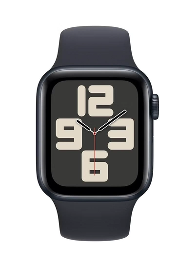 Apple Watch SE (2023) GPS 44mm Midnight Aluminium Case With Midnight Sport Band-1