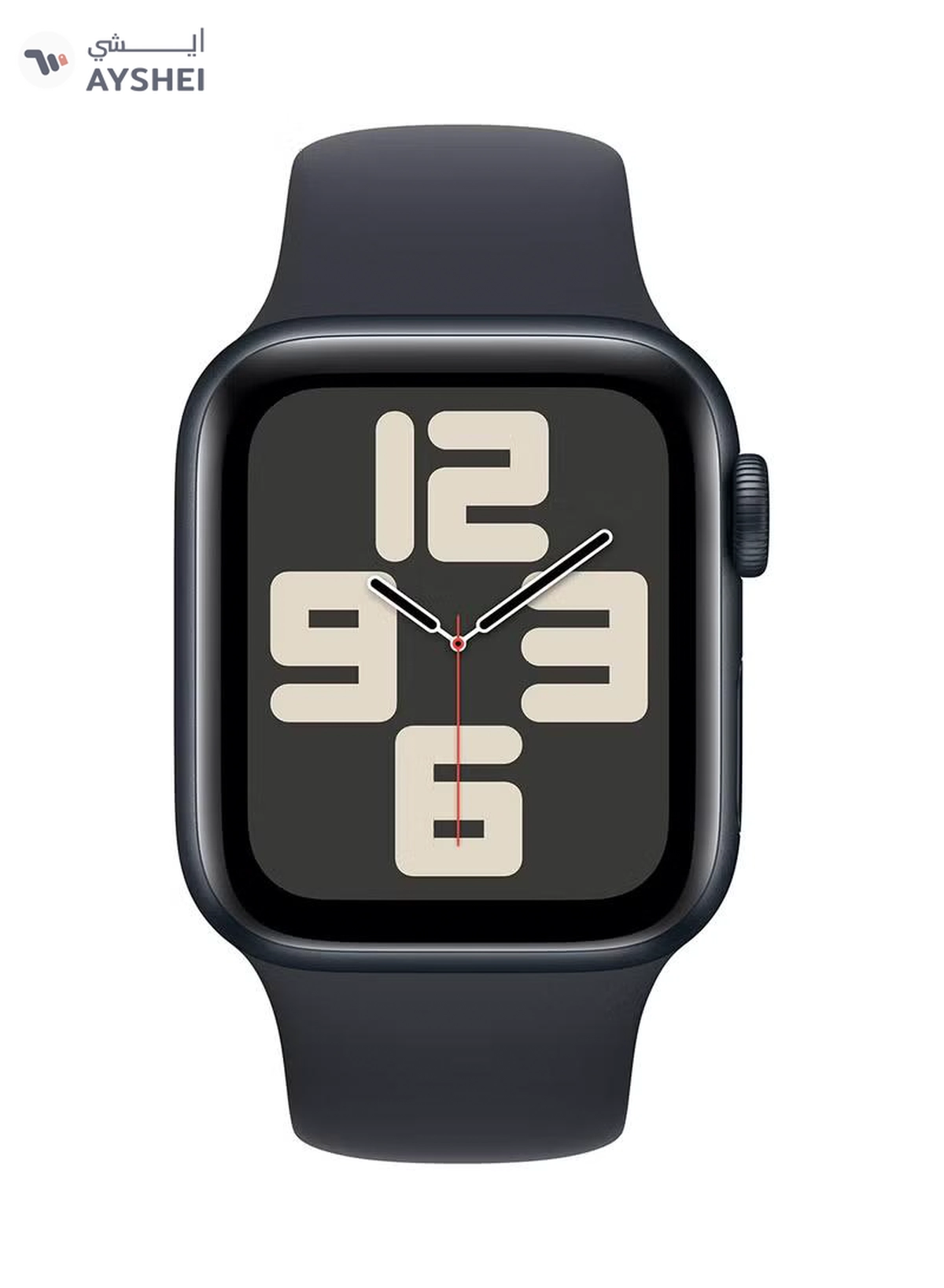 Apple Watch SE (2023) GPS 44mm Midnight Aluminium Case With Midnight Sport Band-1-1