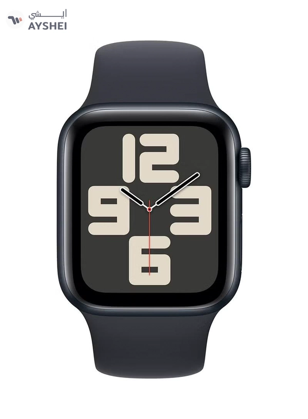 Apple Watch SE (2023) GPS 44mm Midnight Aluminium Case With Midnight Sport Band