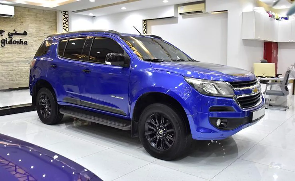 Chevrolet Trailblazer Z71 ( 2018 Model ) in Blue Color GCC Specs-4-4