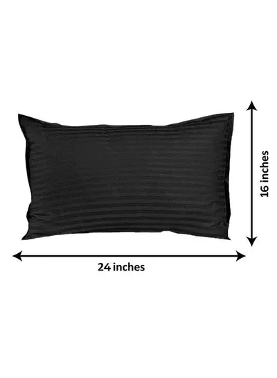 Pack of 2 Premium Down Alternative Filled Bed Pillows, Featuring Breathable Cover, Microfiber Filling and Plush Bounce-Back Design, Hypoallergenic and Luxurious Hotel Quality Pillow Set, Available in Elegant Color Options-1
