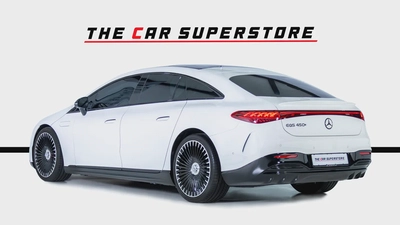 Mercedes Benz EQS 450 PLUS-GCC-Gragash Warranty-High Specifications-Night Package-22Inch AMG Rims-5