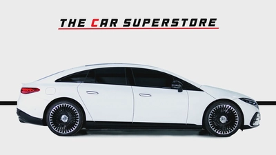 Mercedes Benz EQS 450 PLUS-GCC-Gragash Warranty-High Specifications-Night Package-22Inch AMG Rims-8