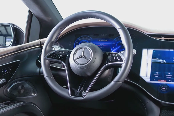 Mercedes Benz EQS 450 PLUS-GCC-Gragash Warranty-High Specifications-Night Package-22Inch AMG Rims