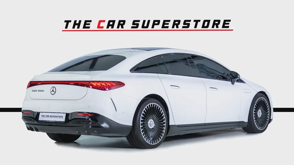 Mercedes Benz EQS 450 PLUS-GCC-Gragash Warranty-High Specifications-Night Package-22Inch AMG Rims