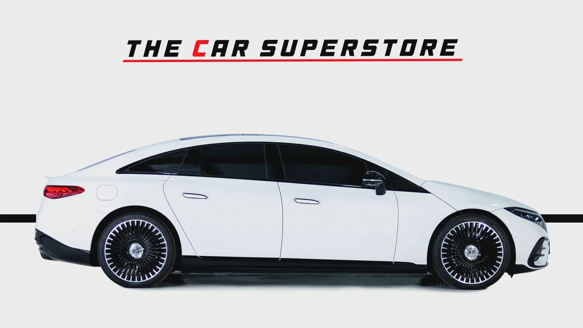 Mercedes Benz EQS 450 PLUS-GCC-Gragash Warranty-High Specifications-Night Package-22Inch AMG Rims-8-8