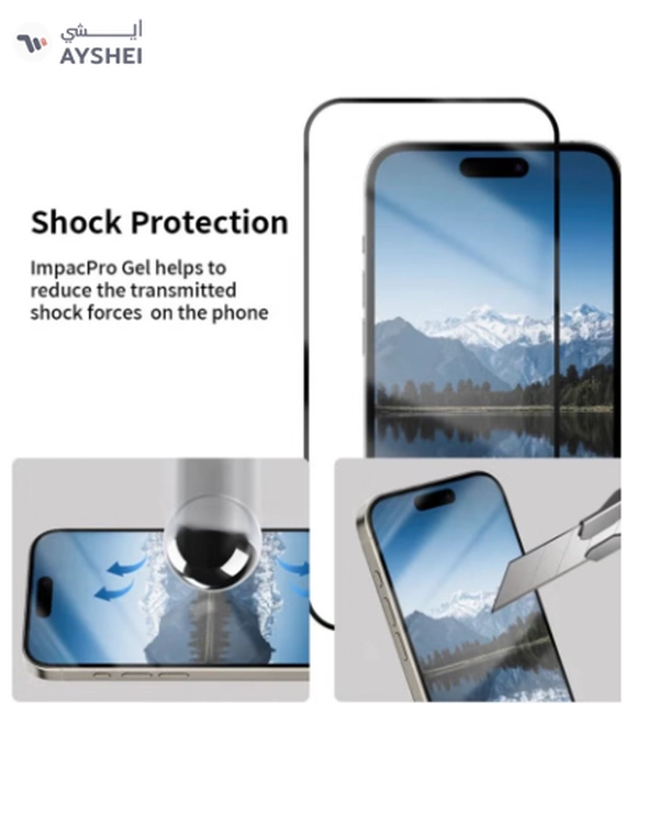 Generic Birf iPhone 15 series ImpacPro Clear Screen Protecto