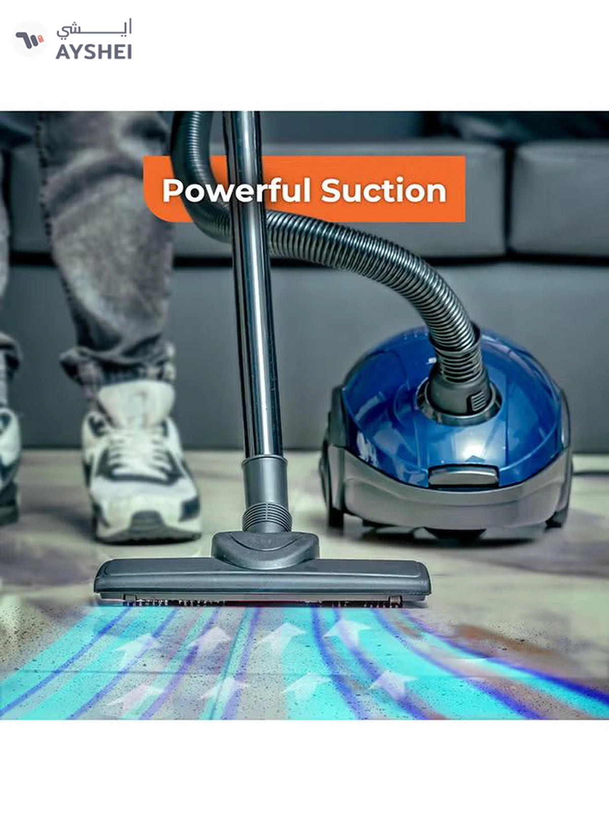 GEEPAS Preview Vacuum Cleaner With Powerful Suction, Low Noise Design, Dust Full Indicator, Flexible Hose With Air Flow On Handle, Plastic Insert Tube, Dustbag 1.5L, Pedal Switch And Auto Rewinding Wire 1.5 L 1400 W GVC2595 1.5 L 1400 W GVC2595 Red-2-2