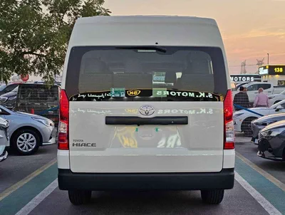 Toyota Hiace GL DX PASSENGER |  3.5L V6 AUTOMATIC | DUAL HEATER | DVD CAMERA (CODE # HR3ADA-4