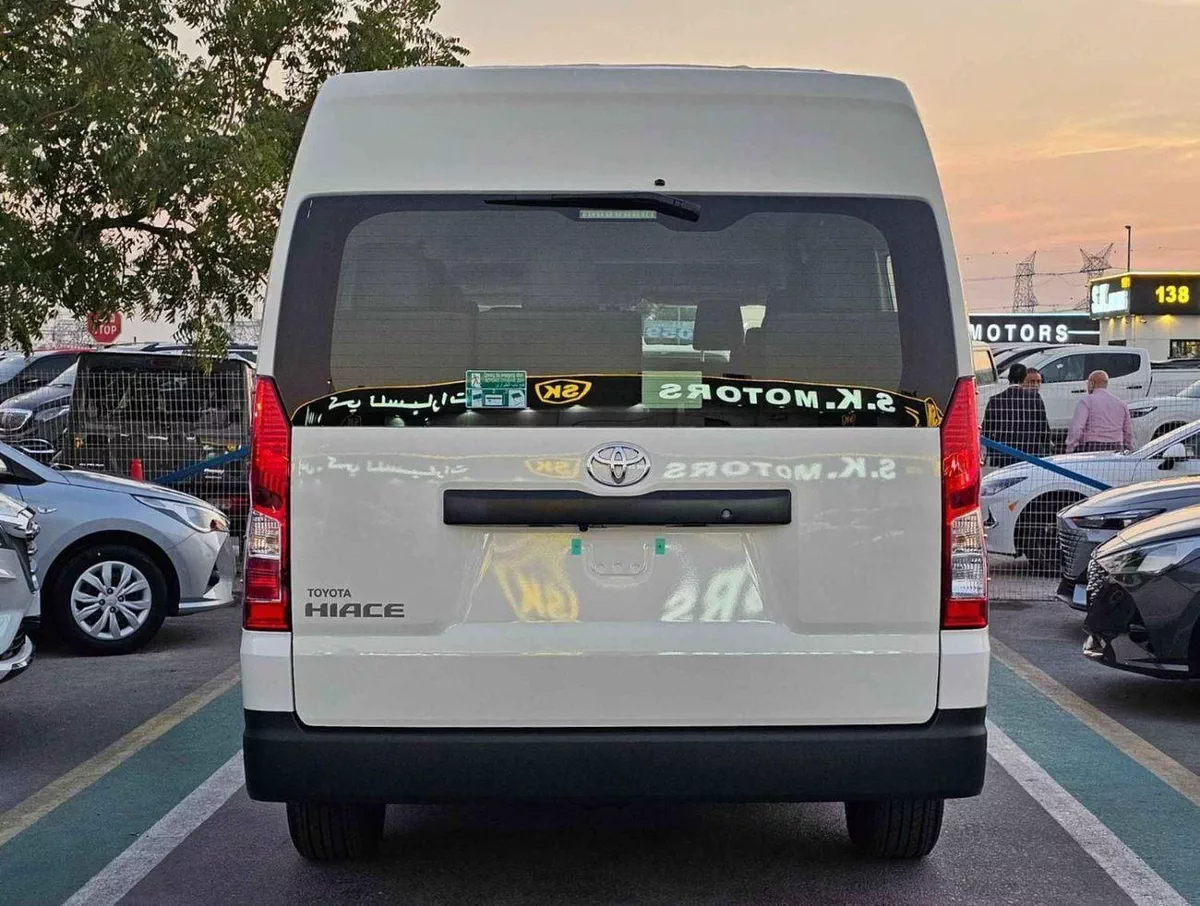 Toyota Hiace GL DX PASSENGER |  3.5L V6 AUTOMATIC | DUAL HEATER | DVD CAMERA (CODE # HR3ADA-4-0