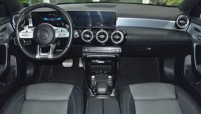 AED 1,412 EMi for 5Yrs | Mercedes Benz A35 AMG ( 2020 Model ) in Black Color Chinese Specs-10