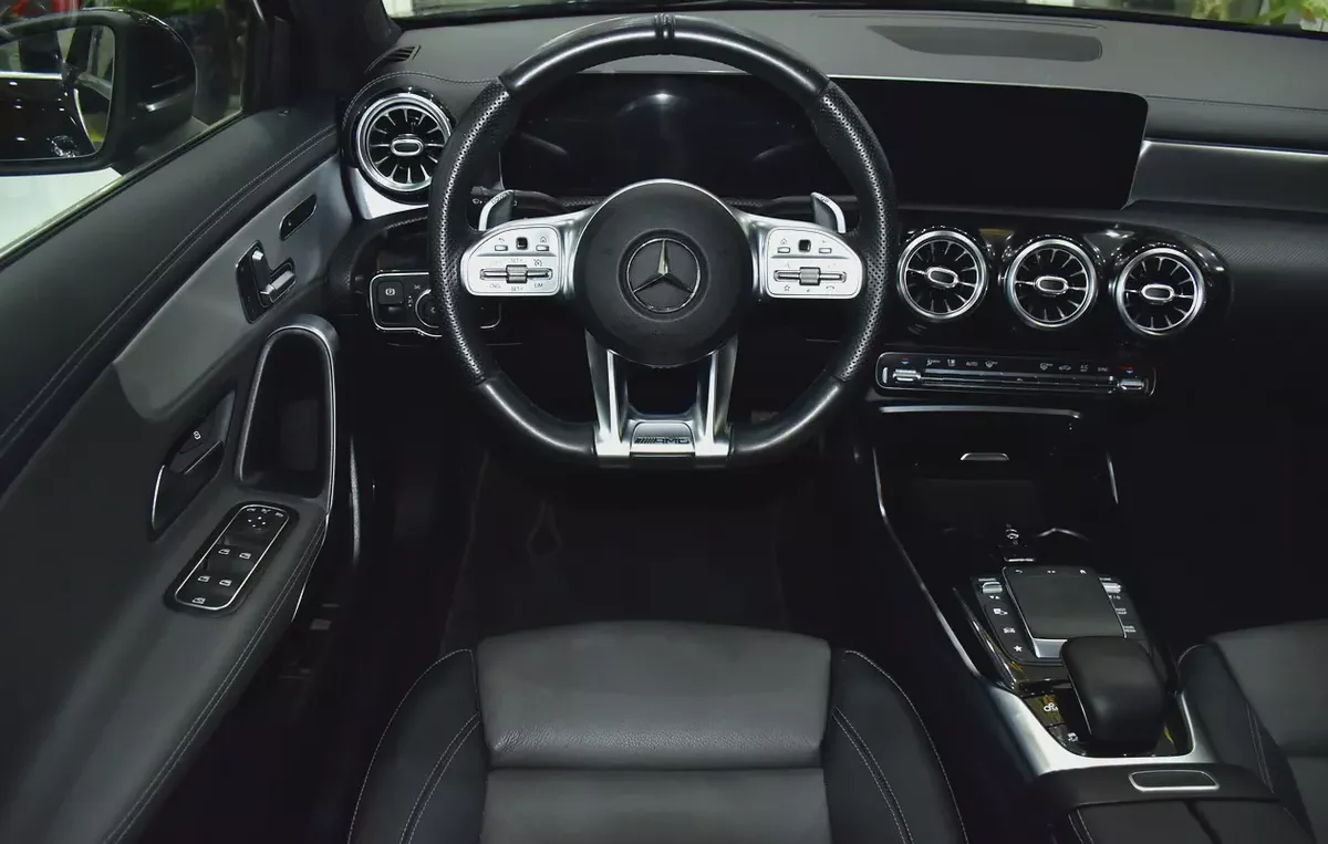 AED 1,412 EMi for 5Yrs | Mercedes Benz A35 AMG ( 2020 Model ) in Black Color Chinese Specs-11-11
