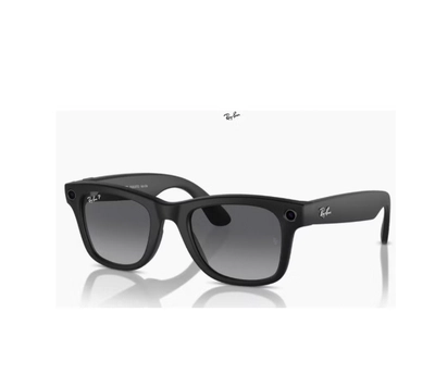 Meta RAYBAN RW 4008 601ST353 Smart Glasses F Matte Black/L Polar Gradient Graphite Black-0