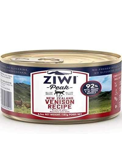 ZiwiPeak Cat Tin Venison 185G-0