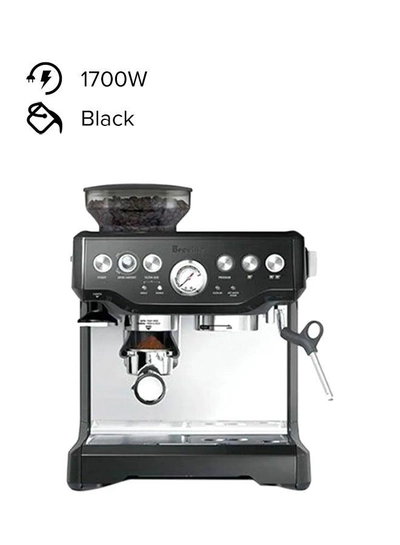 Breville Barista Express Espresso Machine BES870 – Built-in Grinder, Manual Espresso 1700 W BES870 Black-0