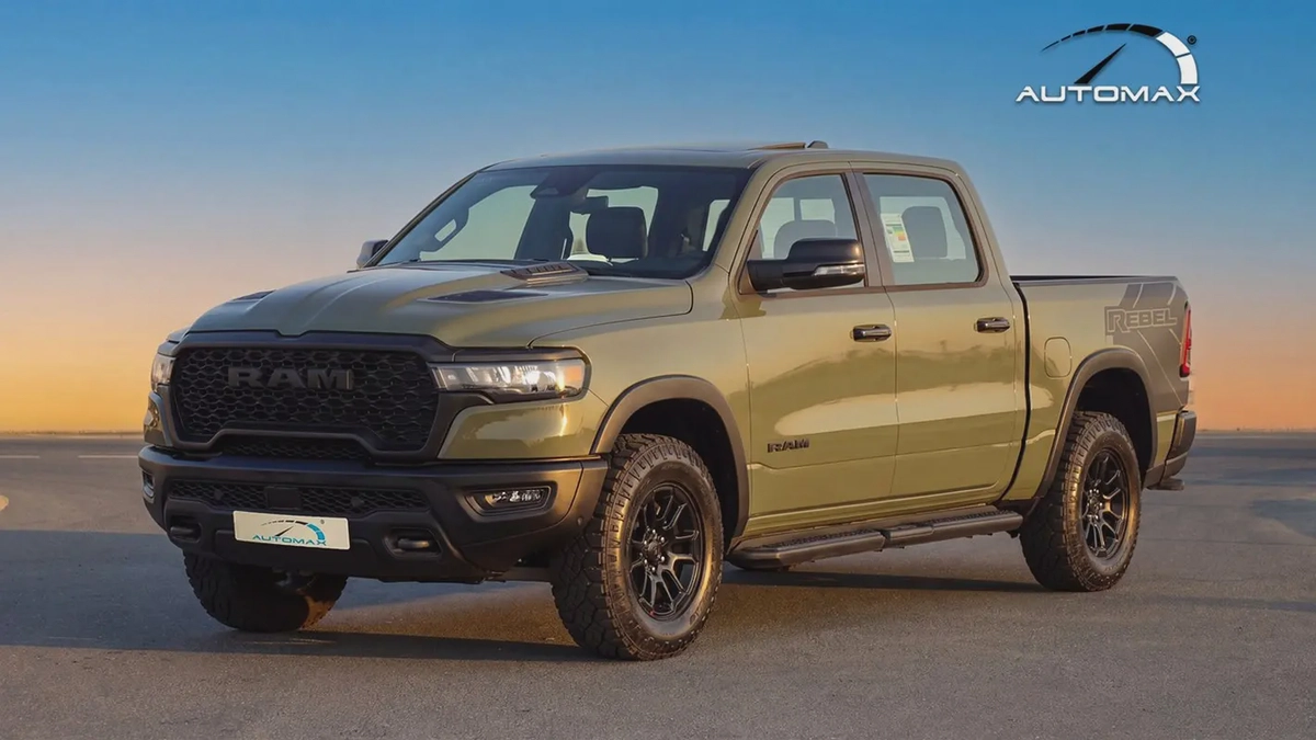 ( For Export / multiple colors ) 2026 RAM 1500 Rebel 3.0TT Hurricane GCC BRAND NEW