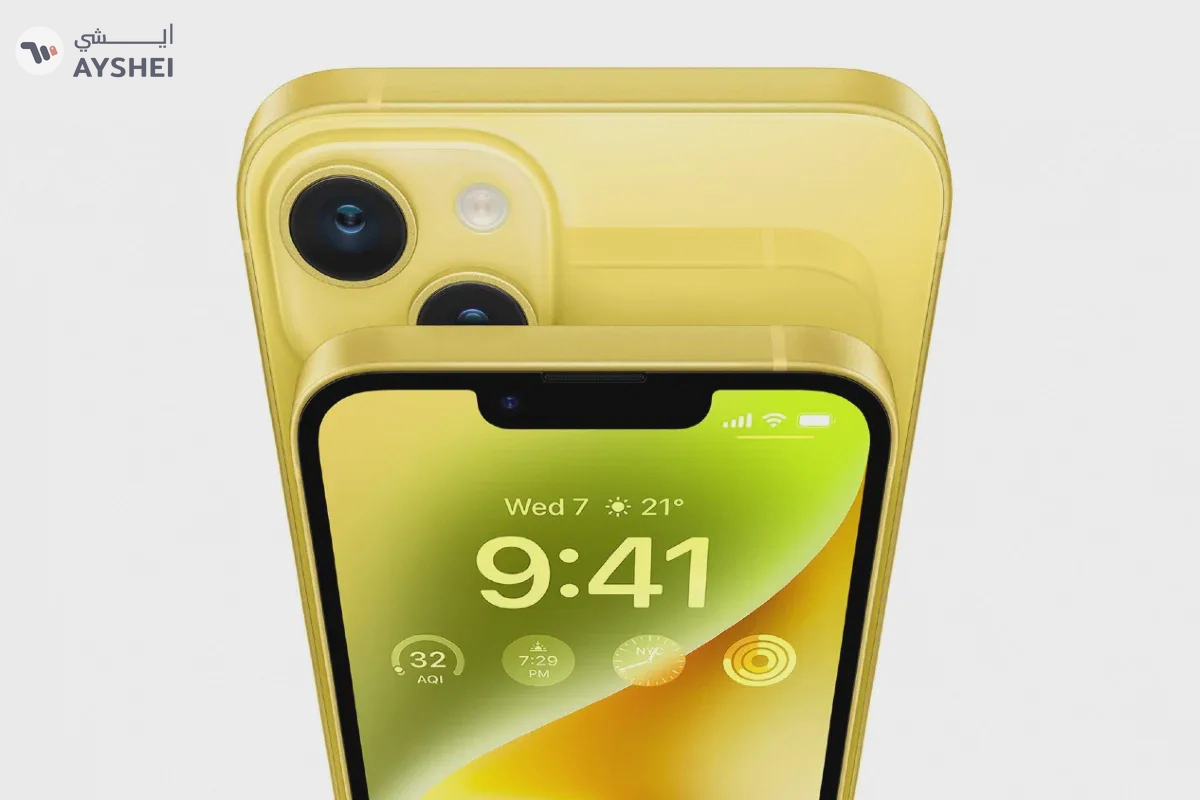 Renewed Apple IPhone 14 128GB Yellow- 12 months exclusive warranty by RedoShop.-2-2