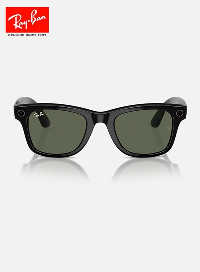 Ray-Ban Meta Wayfarer Ray Smart Glasses Black-0