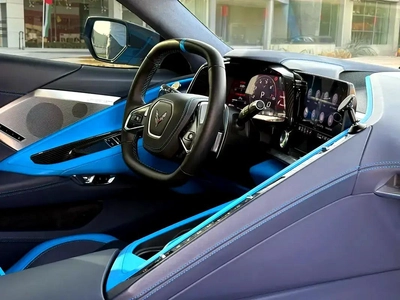AED 5,420 P.M | 0% DOWN PAYMENT | CHEVROLET CORVETTE STINGRAY 3LT | 6.2L V8-13