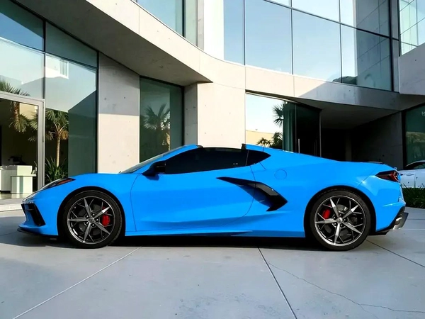 AED 5,420 P.M | 0% DOWN PAYMENT | CHEVROLET CORVETTE STINGRAY 3LT | 6.2L V8