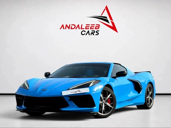 AED 5,420 P.M | 0% DOWN PAYMENT | CHEVROLET CORVETTE STINGRAY 3LT | 6.2L V8