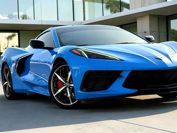 AED 5,420 P.M | 0% DOWN PAYMENT | CHEVROLET CORVETTE STINGRAY 3LT | 6.2L V8