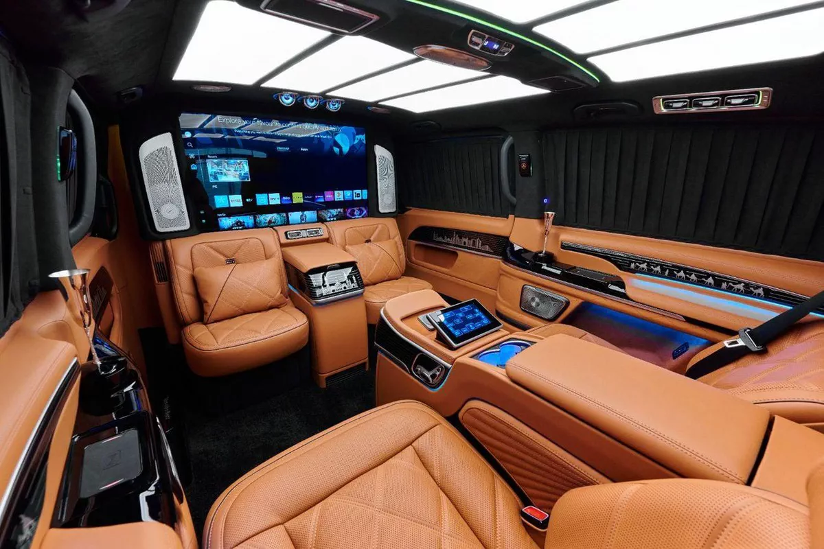 Mercedes Benz V300 AVANTGARDE MBS VIP Office – The Ultimate Luxury Land Jet-9-0