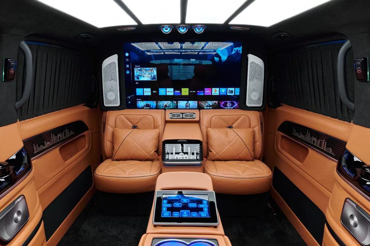 Mercedes Benz V300 AVANTGARDE MBS VIP Office – The Ultimate Luxury Land Jet-4-0
