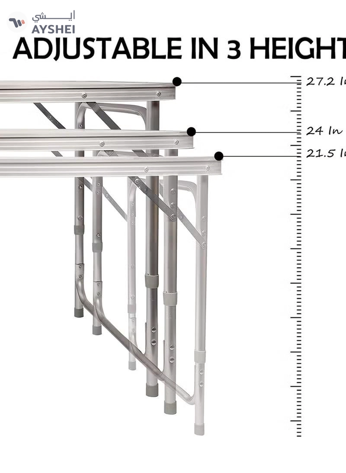 DubaiGallery Outdoor Picnic Folding Table-1-1