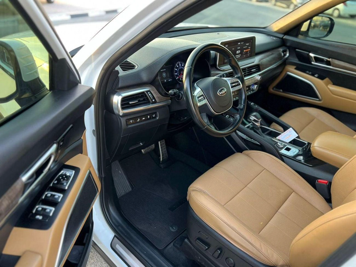 Kia Telluride SX 2020 Kia Telluride 3.8L V6 - 291HP FWD - Full Option 360* CAM Panorama View - 7 Seater - Radar Se-9-0