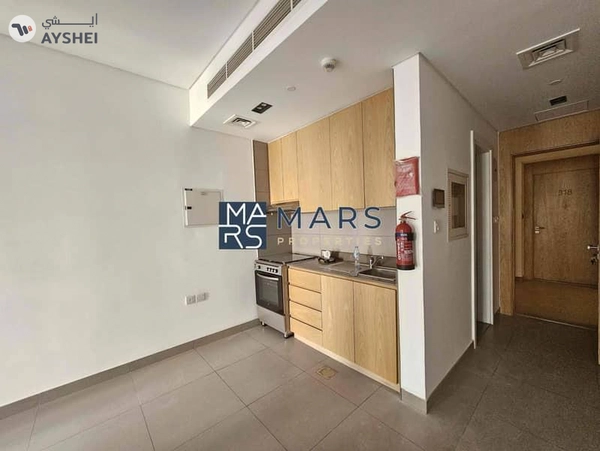 Studio flat with balcony only 35000 in al mamsha