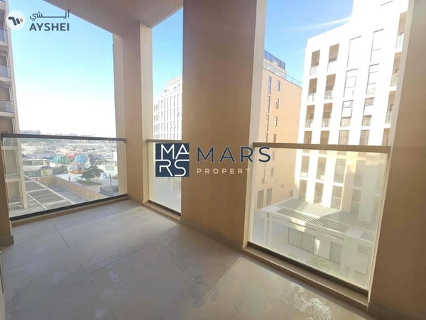Studio flat with balcony only 35000 in al mamsha