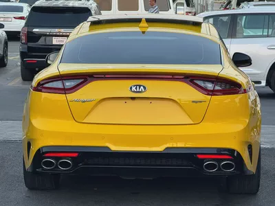 كيا إستينجر GT LINE V6 موديل 2018 خليجى بانوراما فل اوبشن بحاله الوكاله مفتاحين الوكاله-9