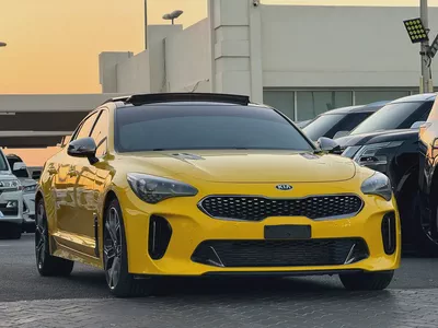 كيا إستينجر GT LINE V6 موديل 2018 خليجى بانوراما فل اوبشن بحاله الوكاله مفتاحين الوكاله-1