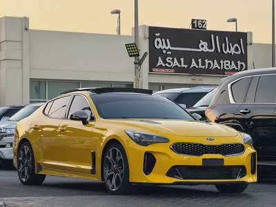 كيا إستينجر GT LINE V6 موديل 2018 خليجى بانوراما فل اوبشن بحاله الوكاله مفتاحين الوكاله-2