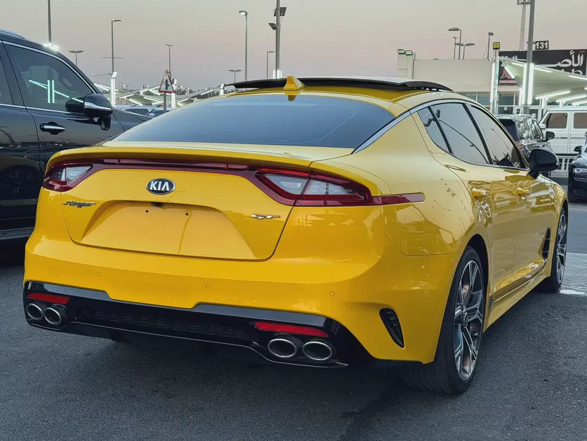 كيا إستينجر GT LINE V6 موديل 2018 خليجى بانوراما فل اوبشن بحاله الوكاله مفتاحين الوكاله-6-6