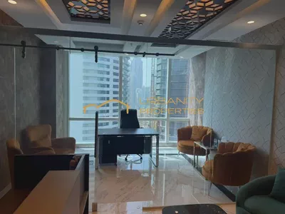 Turnkey Office in Tamani Arts — 314 sq ft | Furnished + Parking | AED 55k-0