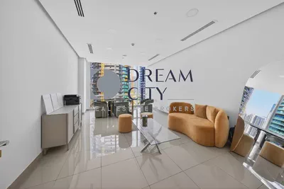 Turnkey Office in Tamani Arts — 314 sq ft | Furnished + Parking | AED 55k-1