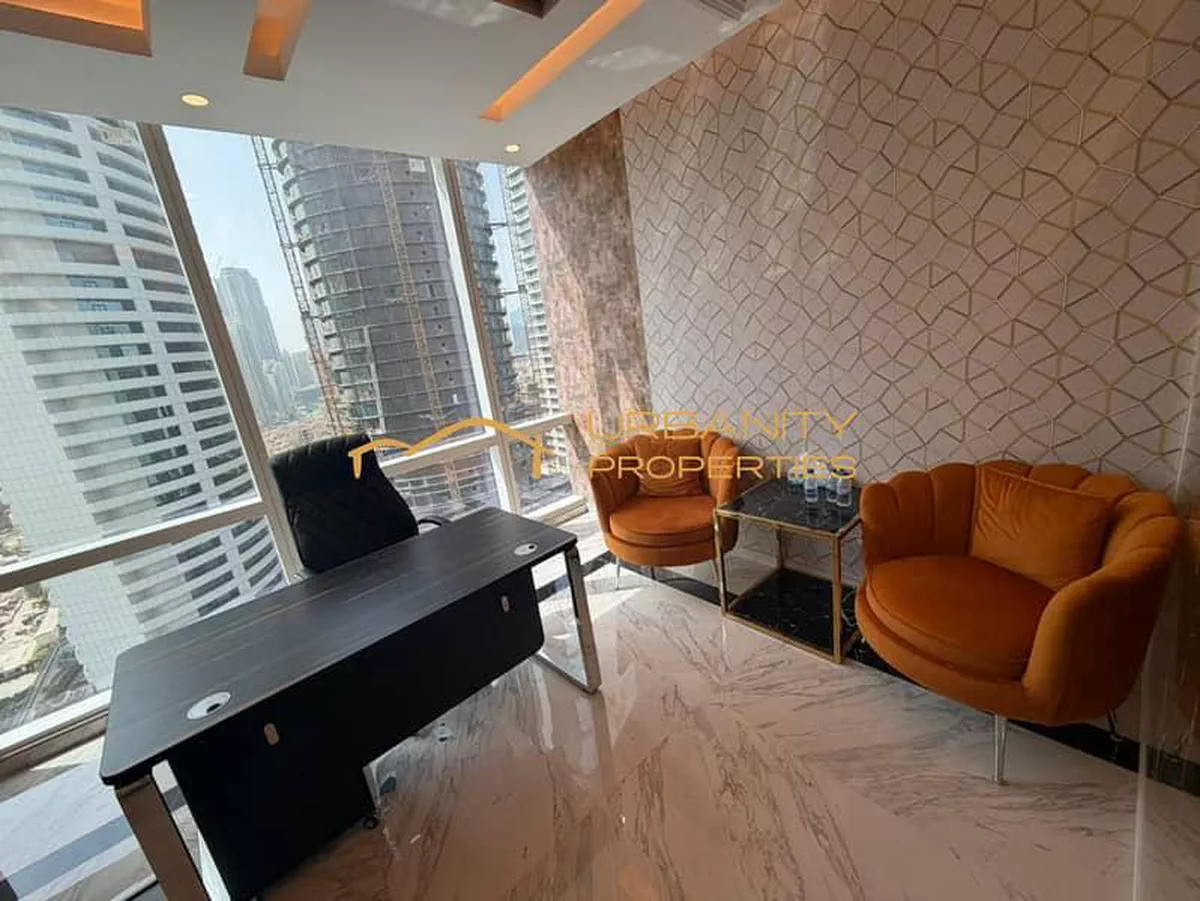 Turnkey Office in Tamani Arts — 314 sq ft | Furnished + Parking | AED 55k-3-3