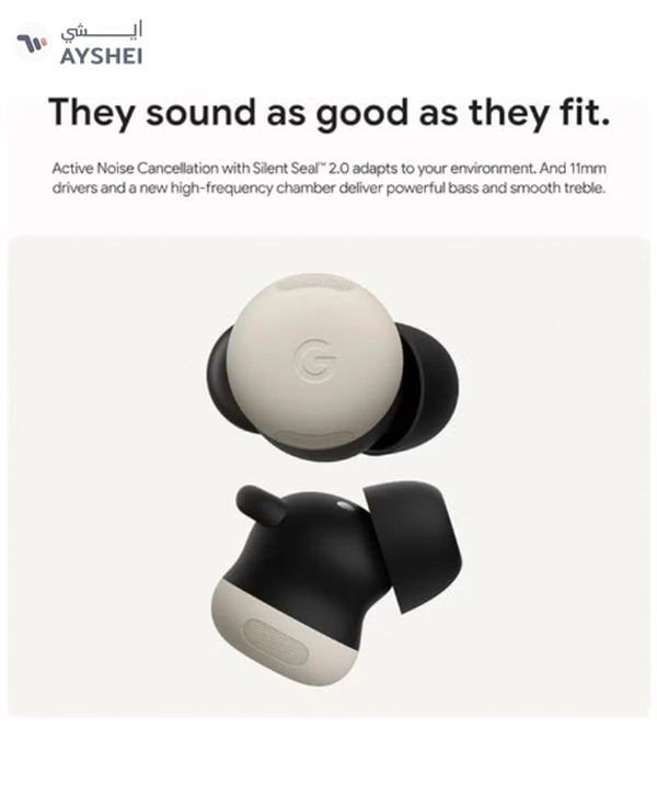 Google Pixel Buds Pro 2 - Wireless Earbuds with Active Noise Cancellation, Bluetooth Headphones