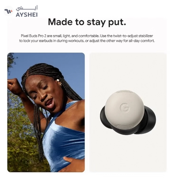Google Pixel Buds Pro 2 - Wireless Earbuds with Active Noise Cancellation, Bluetooth Headphones
