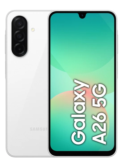Samsung Galaxy A26 5G Dual SIM White 6GB RAM 128GB - Middle East Version-0