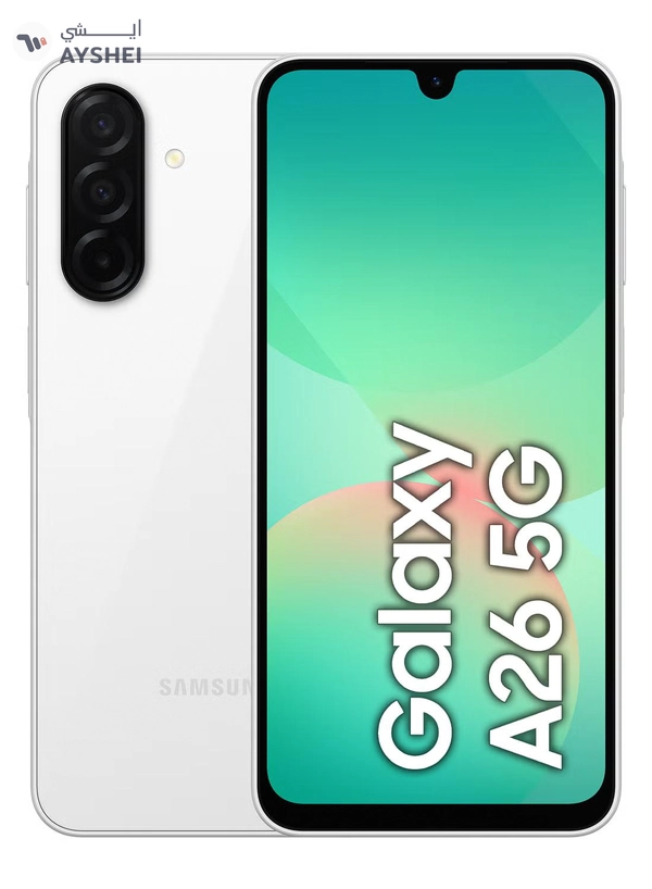 Samsung Galaxy A26 5G Dual SIM White 6GB RAM 128GB - Middle East Version