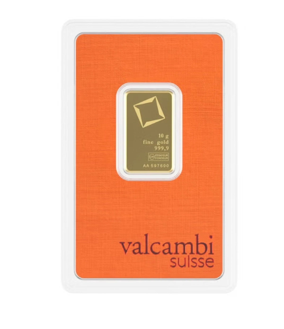 Valcambi Suisse 10g 24K (999.9) Pure Minted Gold Bar - Variable Design-0-0