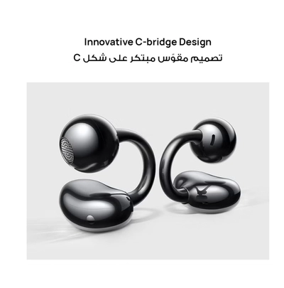 Huawei FreeClip Wireless Earphones, Bluetooth Earbuds, Futuristic Aesthetic Design-2