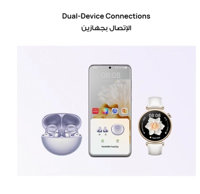 Huawei FreeClip Wireless Earphones, Bluetooth Earbuds, Futuristic Aesthetic Design-7
