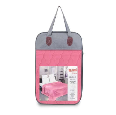 Raymond Home Microfiber Quilt All Season AC Soft Lightweight Blanket Double Bed -1