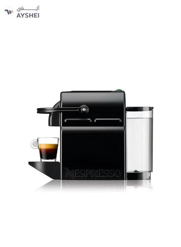 Nespresso Inissia D40 Espresso Capsule Coffee Machine, 19 Bar Pressure 0.7 L 1260 W NN-D40-ME-BK-NE5 / NN-D40-EU-BK-NE5 Black